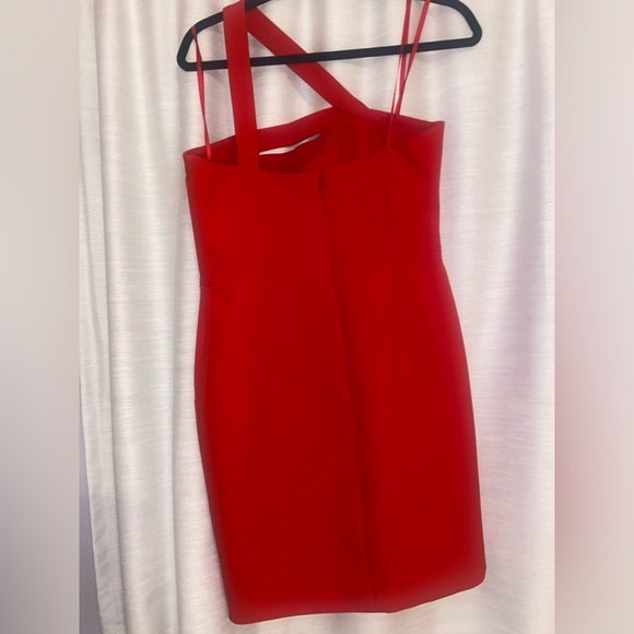 BCMG MAXAZARIA Azymetrical Neckline Dress - Picture 2 of 4